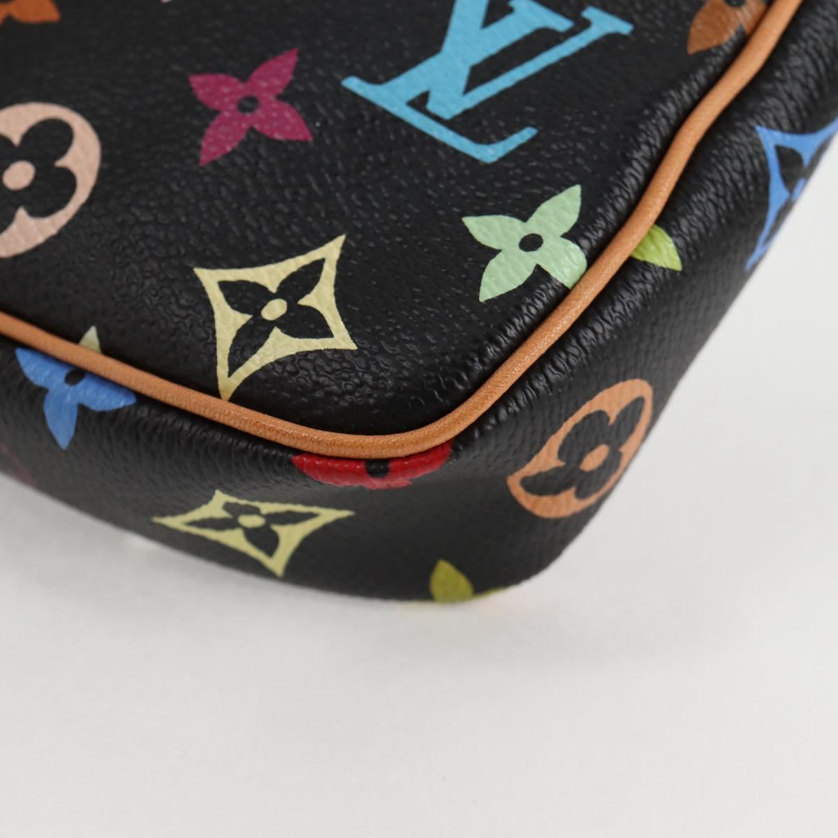 Louis Vuitton Black Canvas Pochette Accessoire