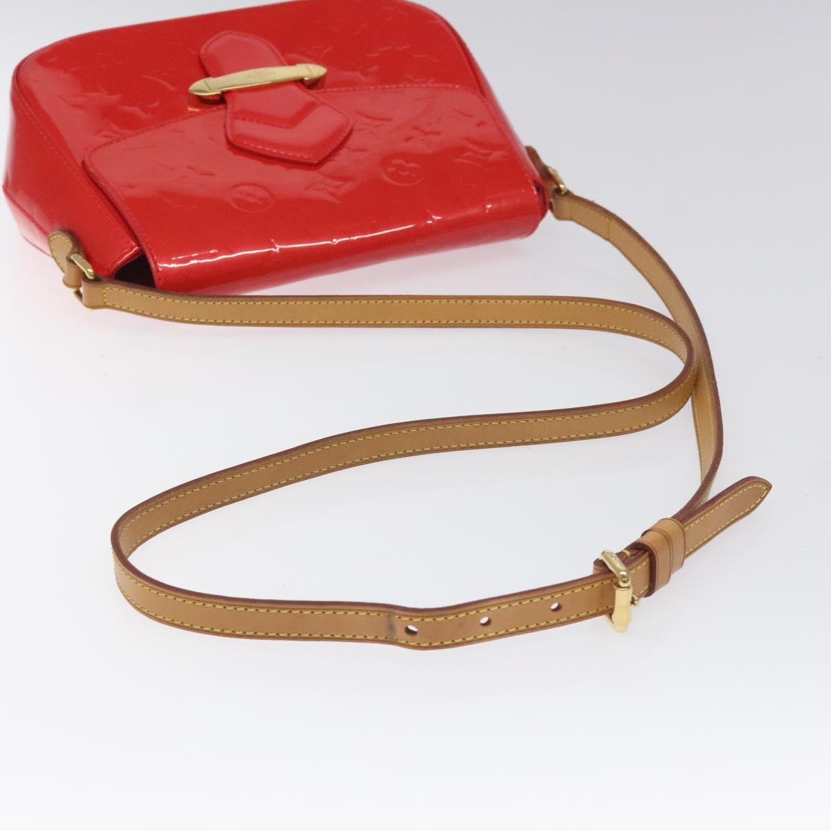 Louis Vuitton Red Patent Leather Bellflower
