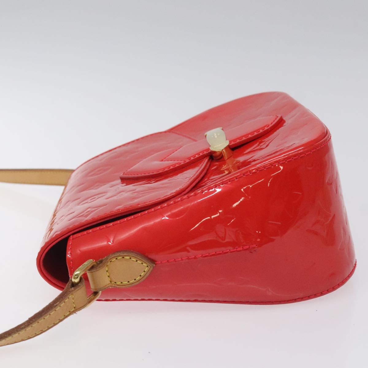 Louis Vuitton Red Patent Leather Bellflower