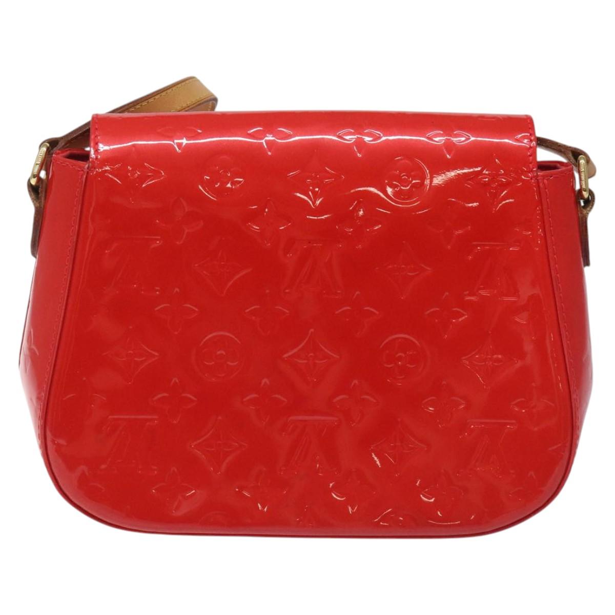 Louis Vuitton Red Patent Leather Bellflower