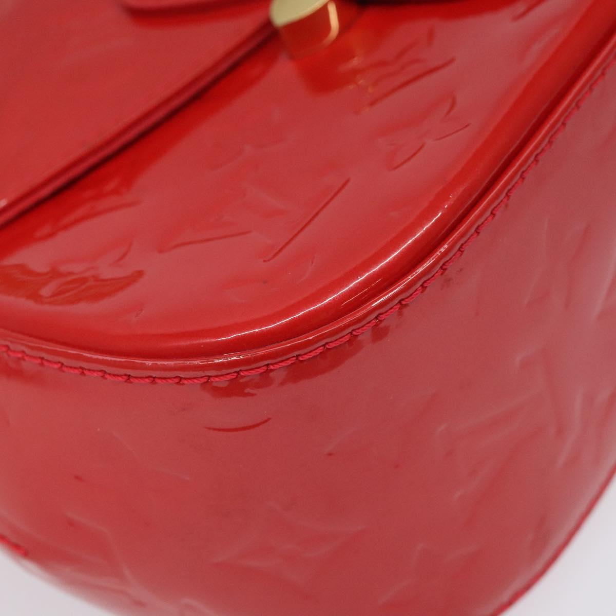 Louis Vuitton Red Patent Leather Bellflower