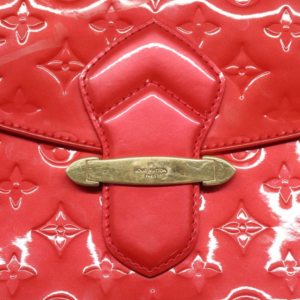 Louis Vuitton Red Patent Leather Bellflower