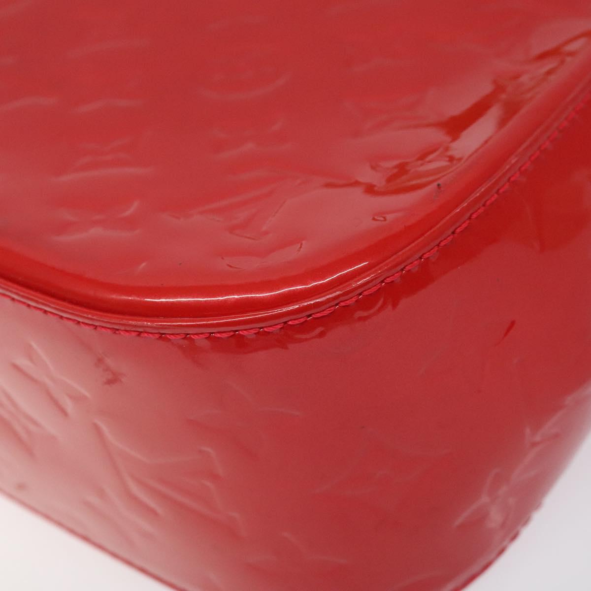Louis Vuitton Red Patent Leather Bellflower