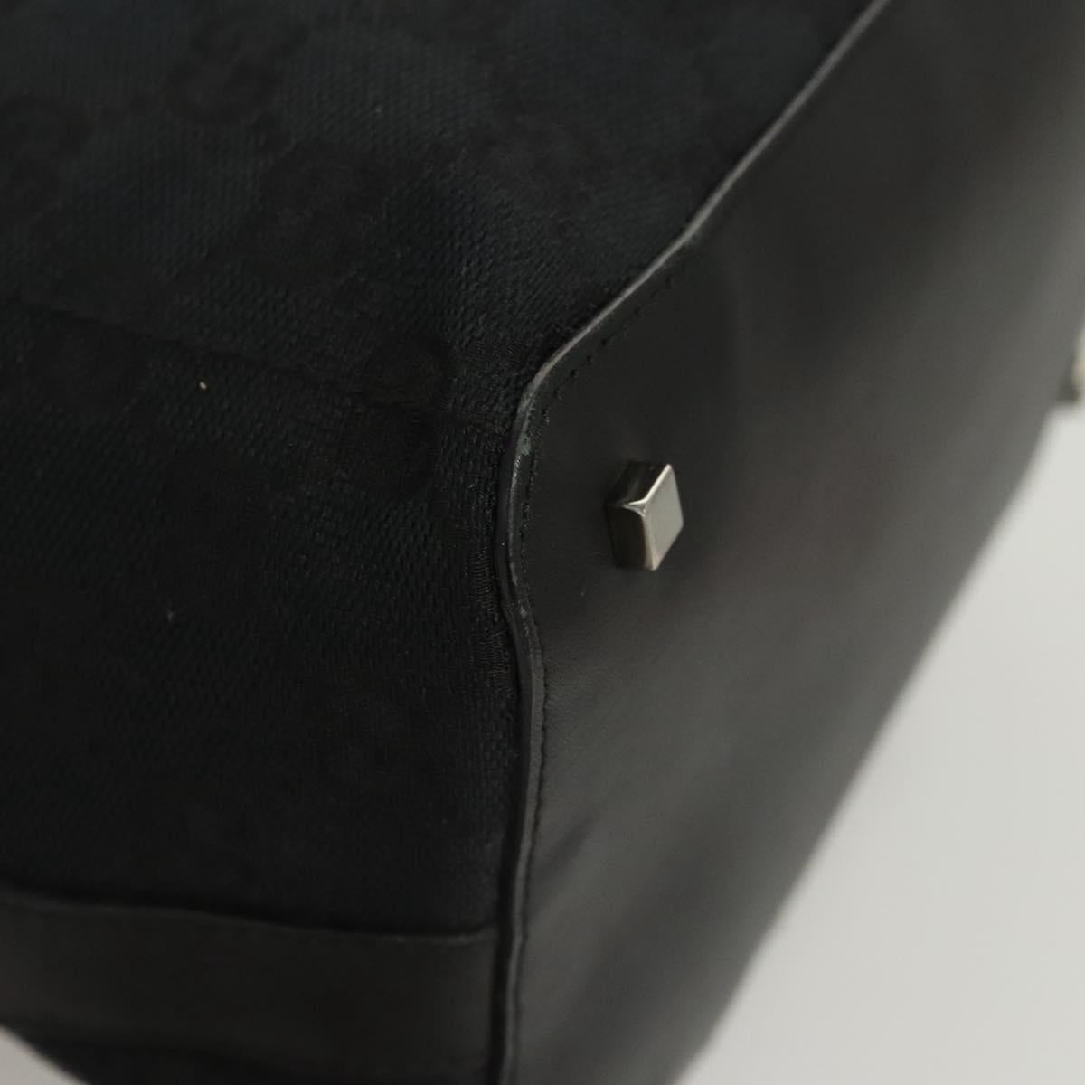 Gucci Black Canvas Gg Canvas