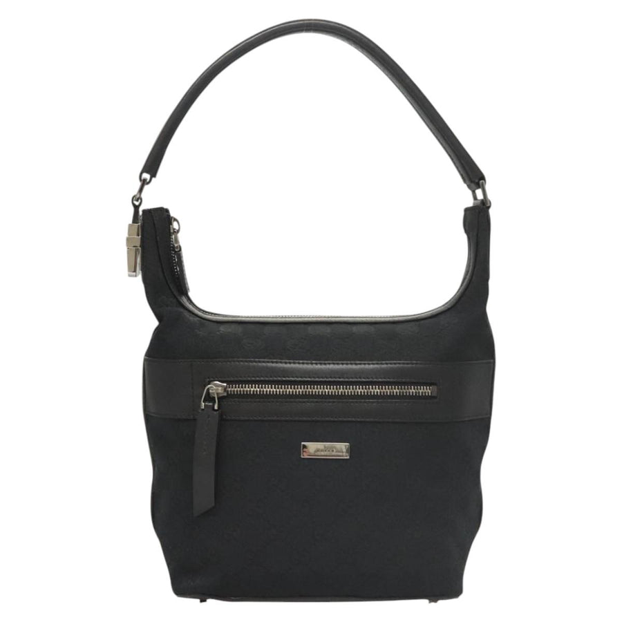 Gucci Black Canvas Gg Canvas