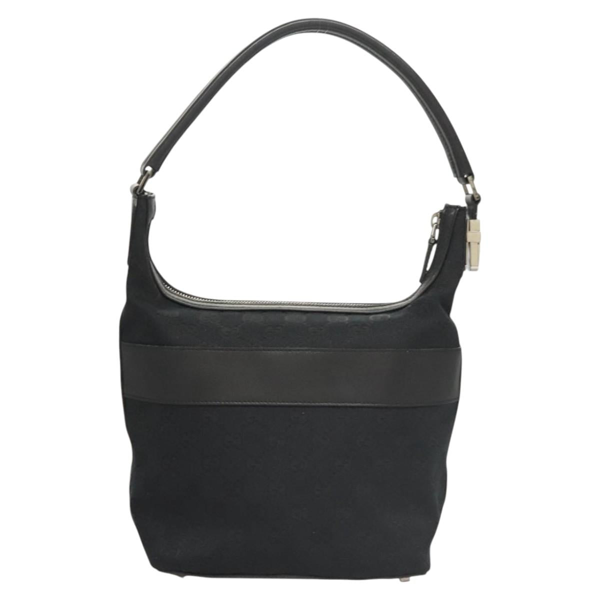 Gucci Black Canvas Gg Canvas