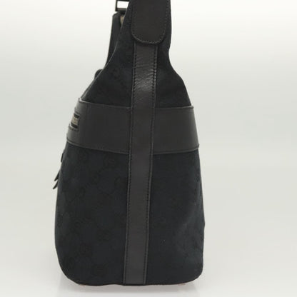 Gucci Black Canvas Gg Canvas