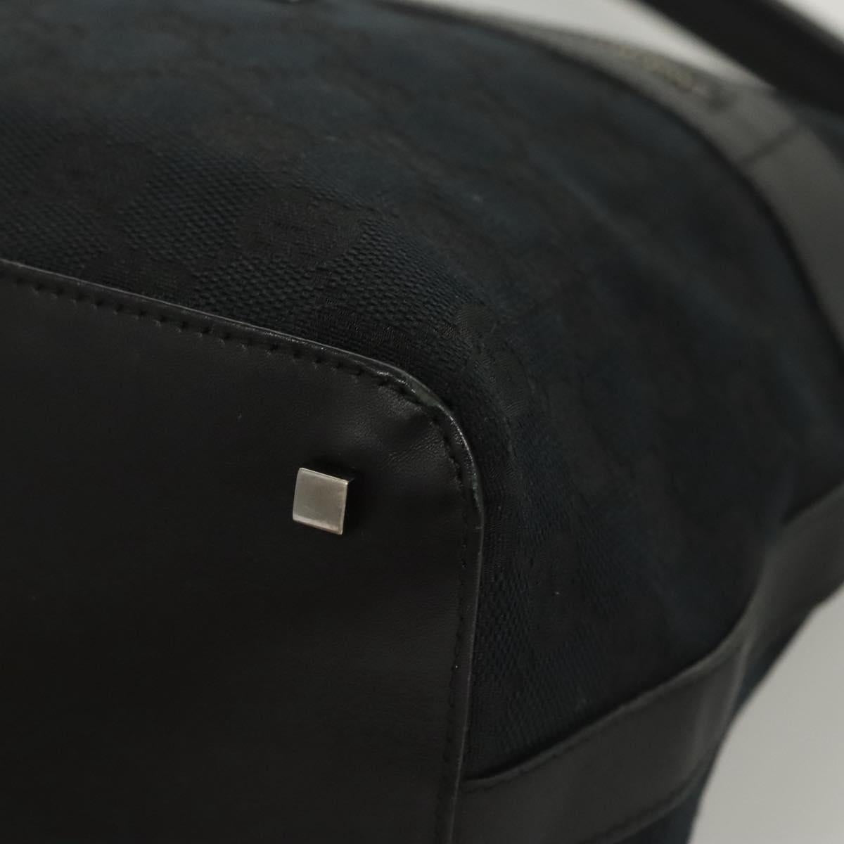 Gucci Black Canvas Gg Canvas