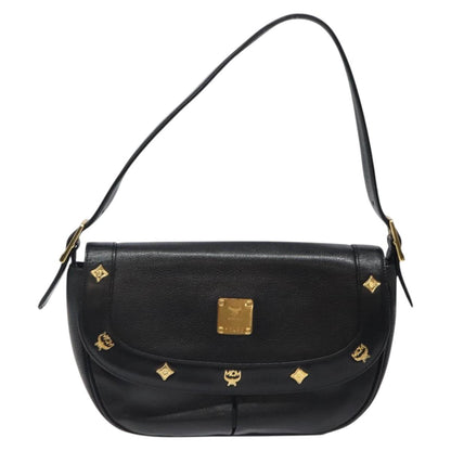Mcm Black Leather Shoulder