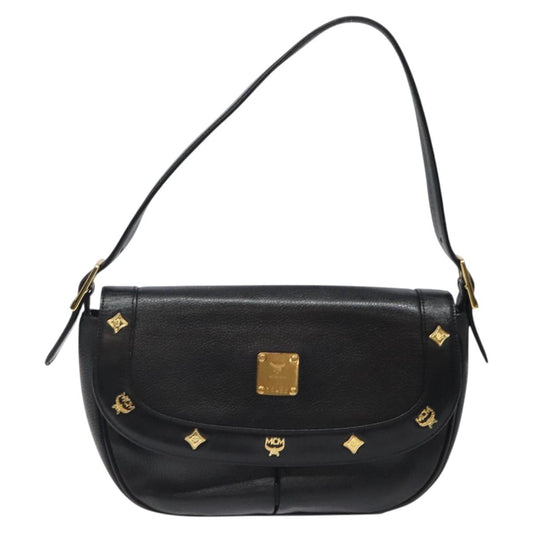 Mcm Black Leather Shoulder