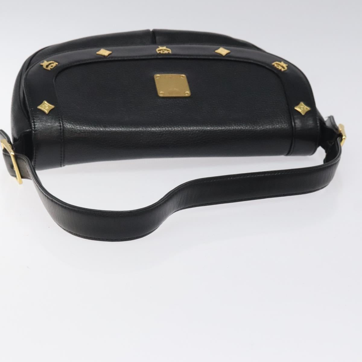 Mcm Black Leather Shoulder