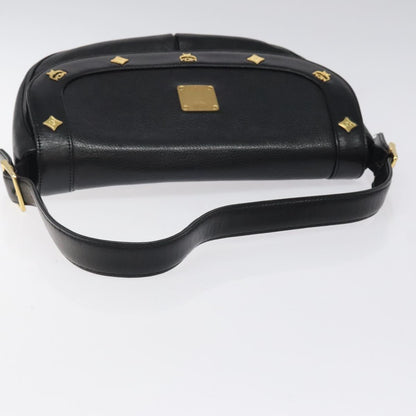 Mcm Black Leather Shoulder