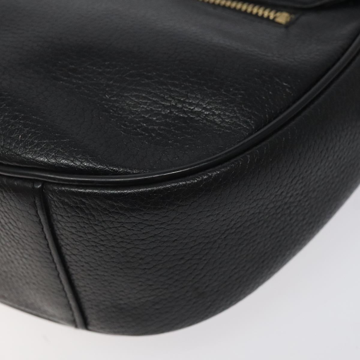 Mcm Black Leather Shoulder