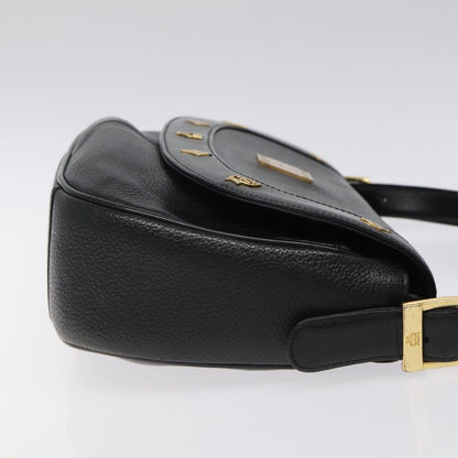 Mcm Black Leather Shoulder