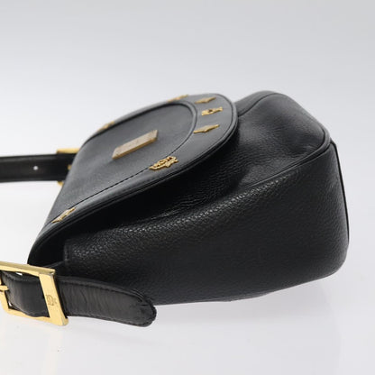 Mcm Black Leather Shoulder