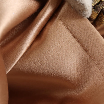 Louis Vuitton Gold Canvas Clutch
