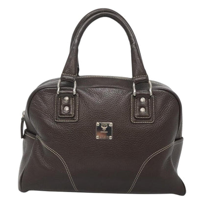 Mcm Brown Leather Handbag