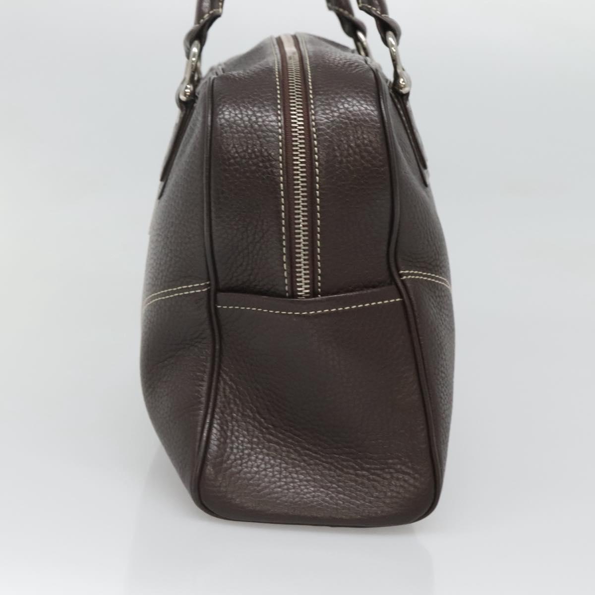 Mcm Brown Leather Handbag