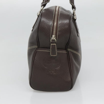 Mcm Brown Leather Handbag