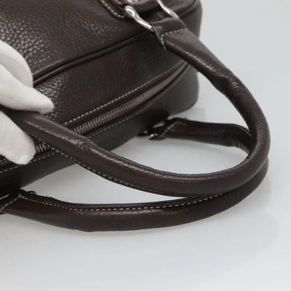 Mcm Brown Leather Handbag