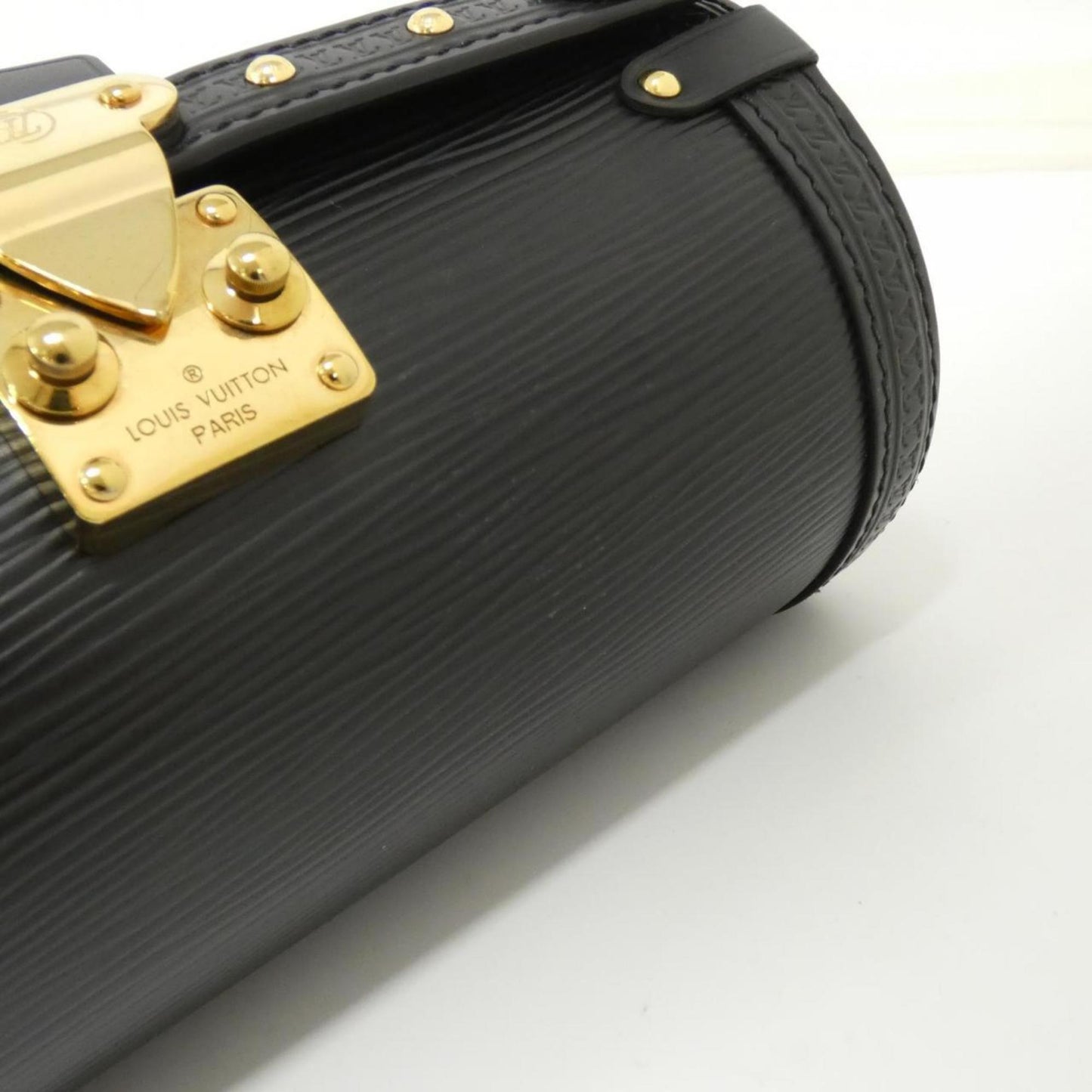 Louis Vuitton Black Leather Papillon