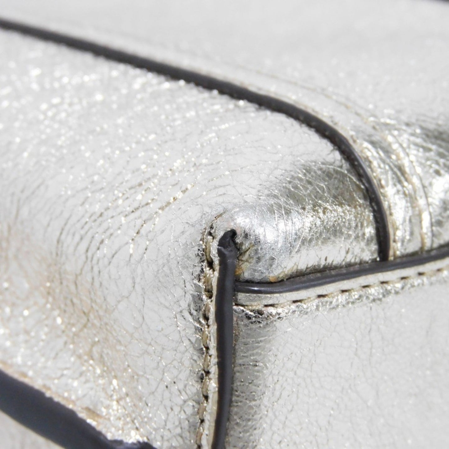 Tory Burch Silver Leather Handbag