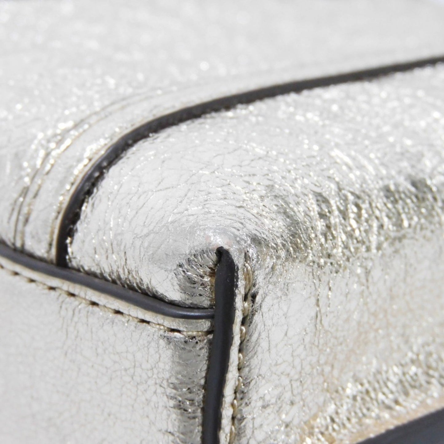 Tory Burch Silver Leather Handbag