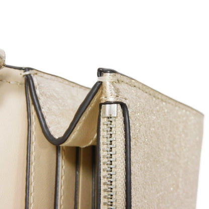 Tory Burch Gold Leather Clutch
