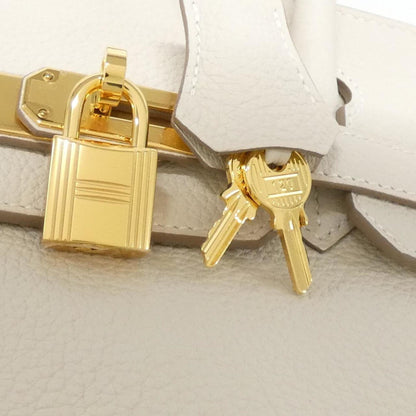 Hermès White Leather Birkin 30