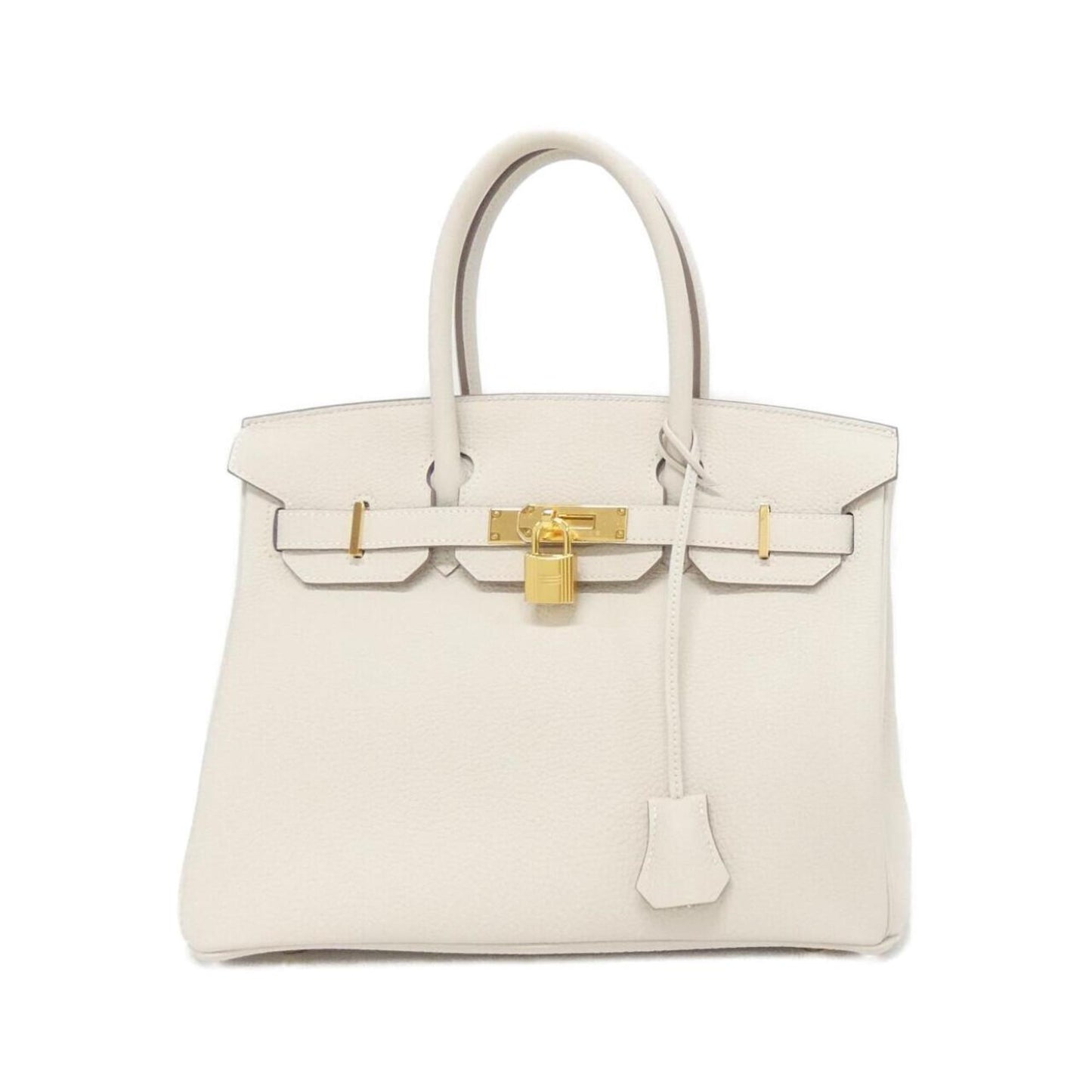 Hermès White Leather Birkin 30