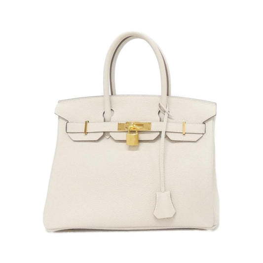 Hermès White Leather Birkin 30