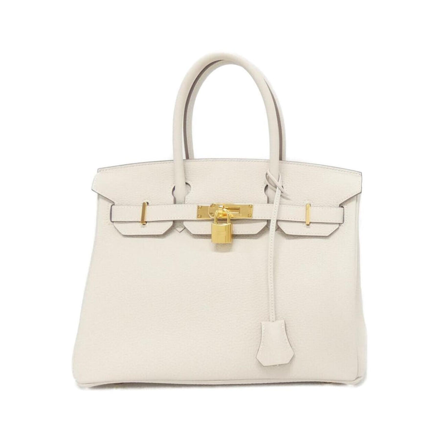Hermès White Leather Birkin 30