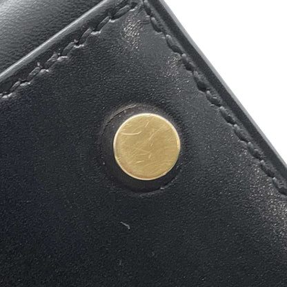 Hermès Black Leather Kelly 28
