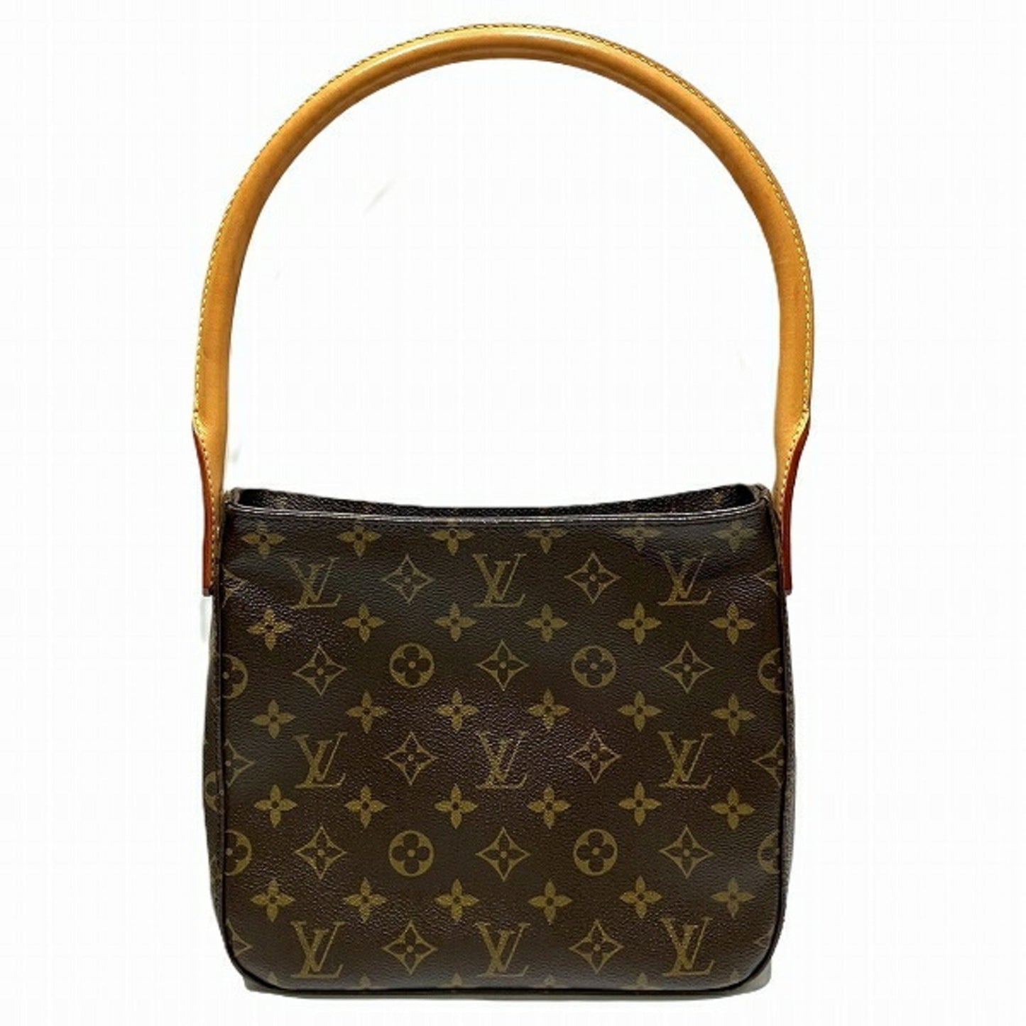 Louis Vuitton Brown Canvas Looping Mm
