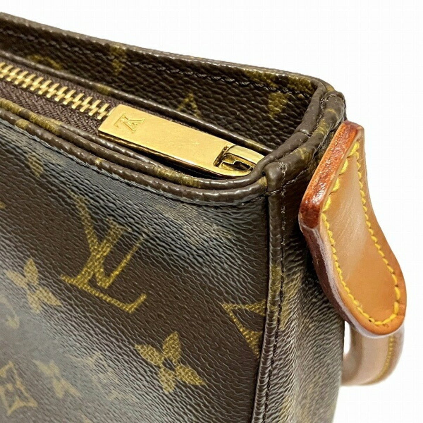 Louis Vuitton Brown Canvas Looping Mm