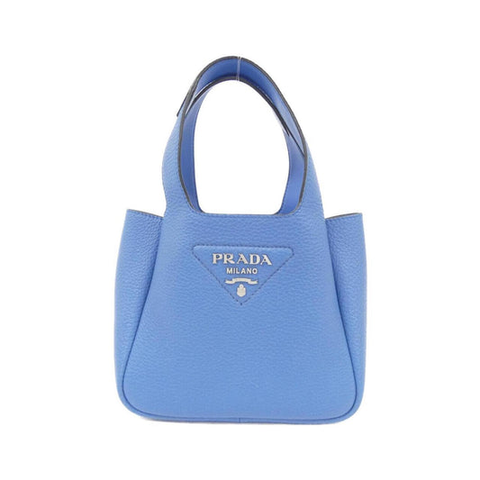 Prada Blue Leather --