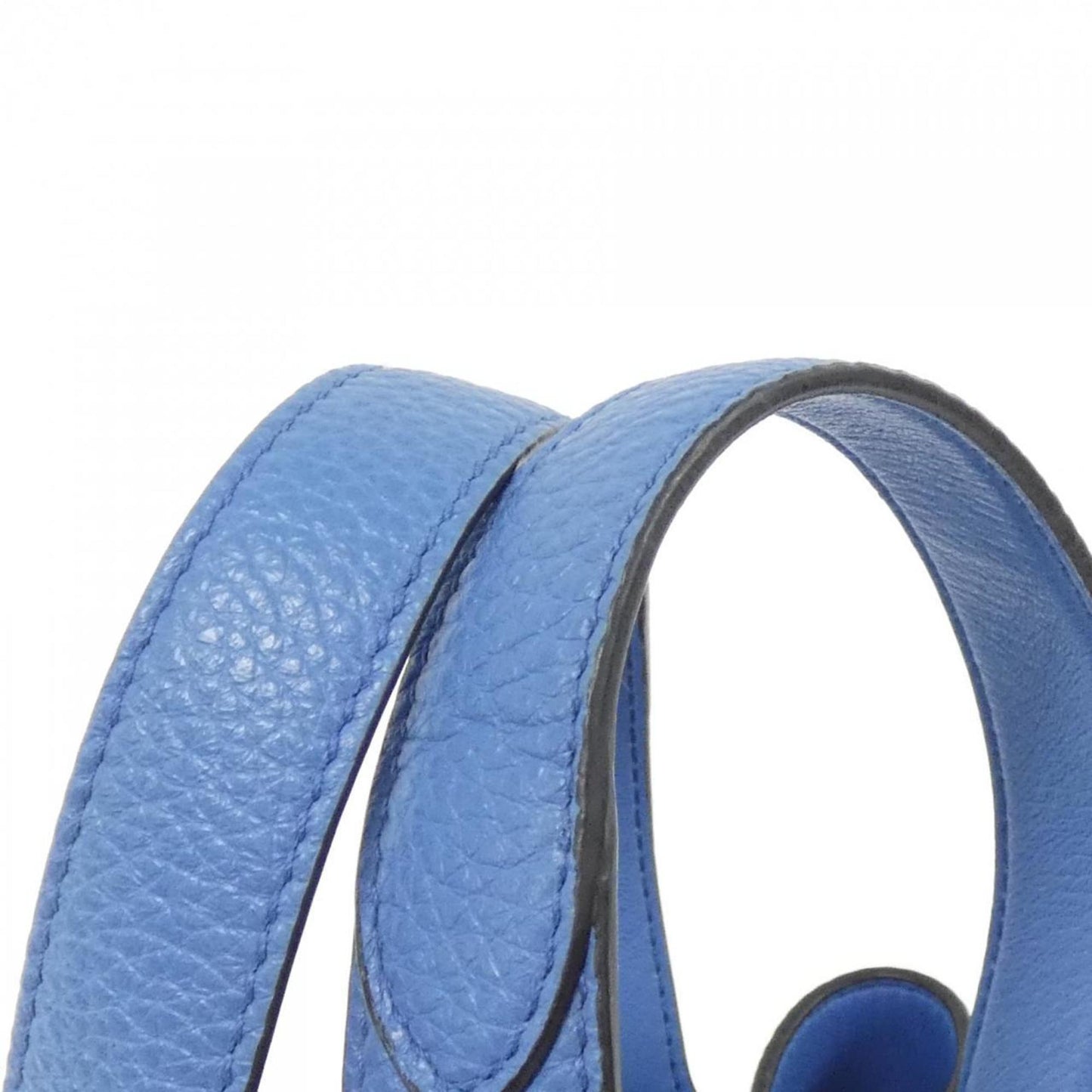 Prada Blue Leather --