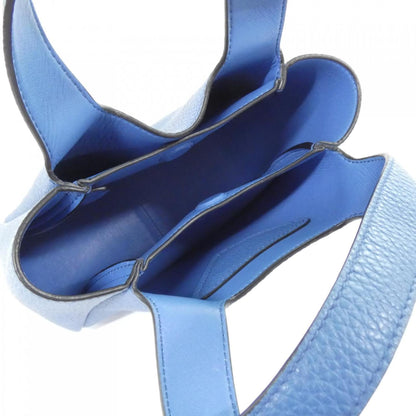 Prada Blue Leather --