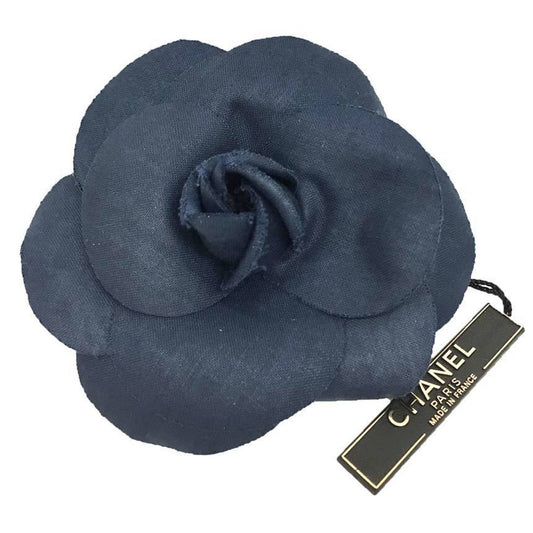 Chanel Blue Synthetic Camellia