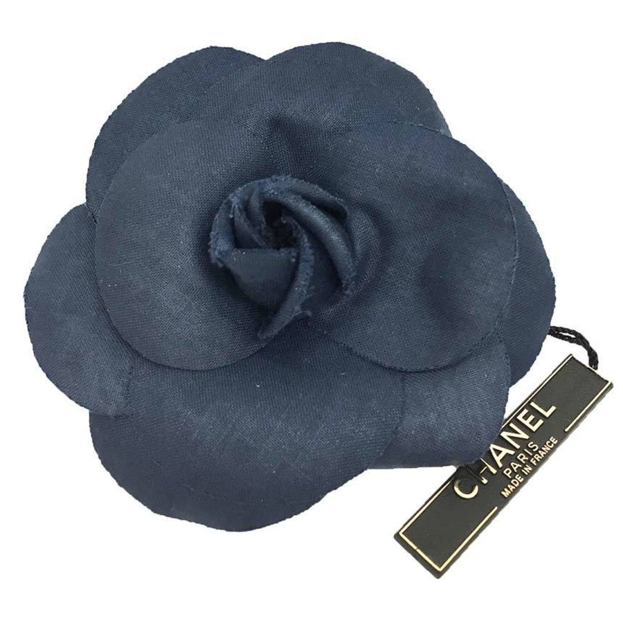 Chanel Blue Synthetic Camellia
