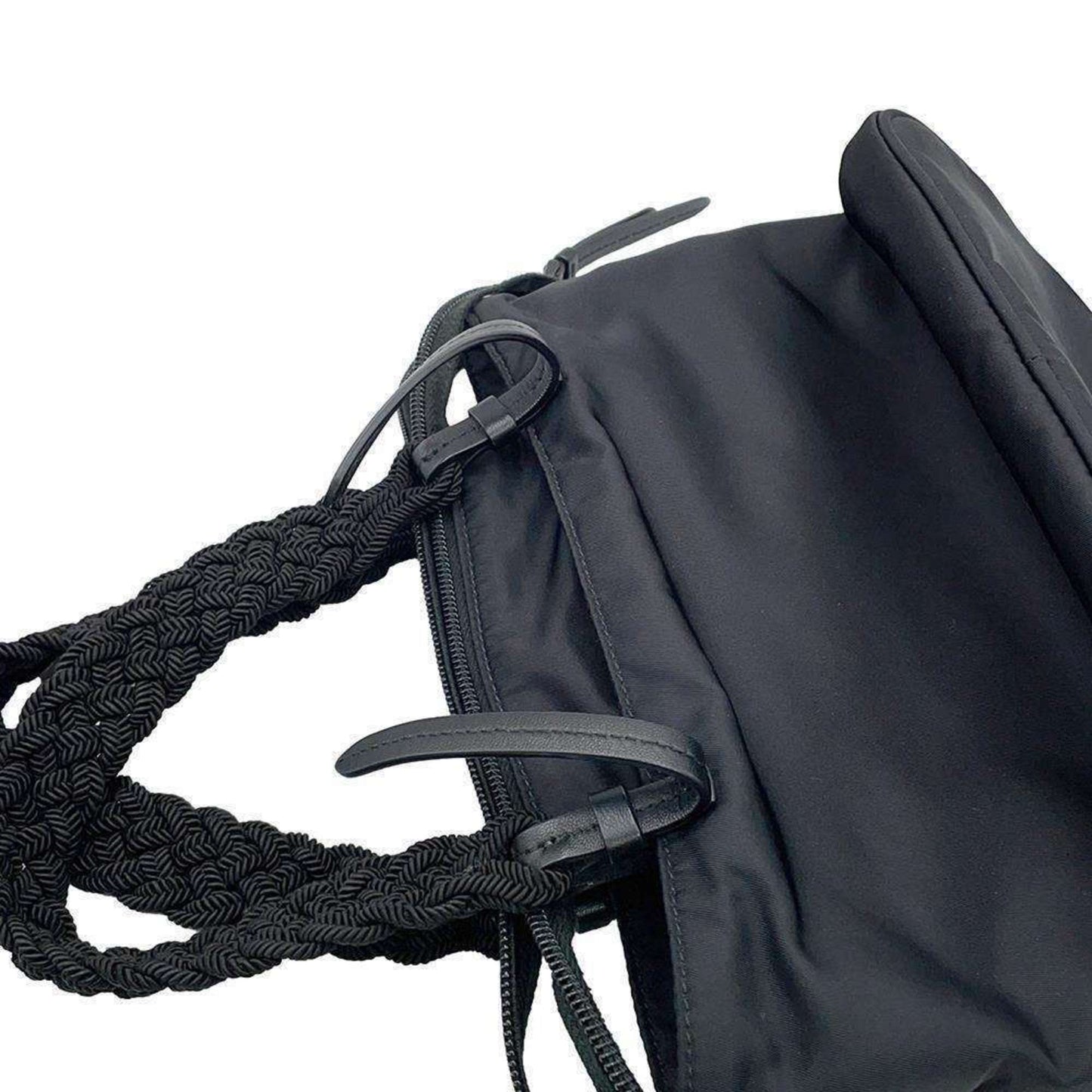Prada Black Nylon Handbag