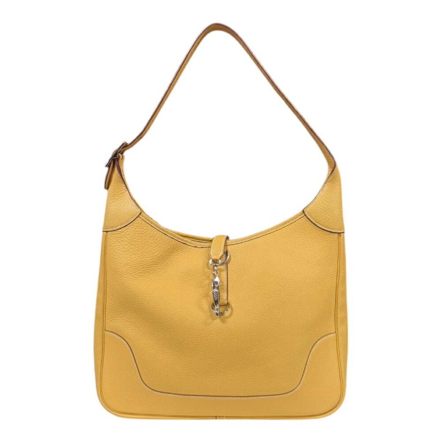 Hermès Yellow Leather Trim