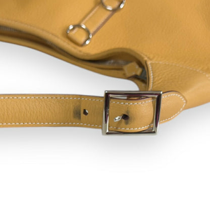 Hermès Yellow Leather Trim