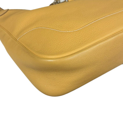 Hermès Yellow Leather Trim