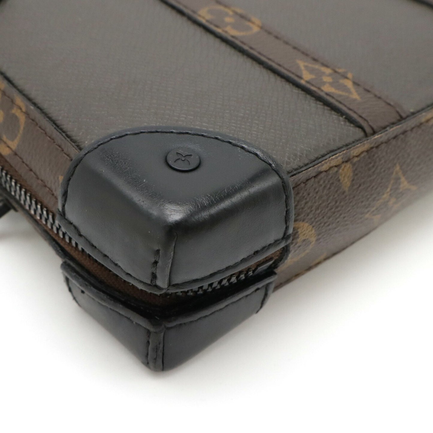 Louis Vuitton Brown Leather Trunk