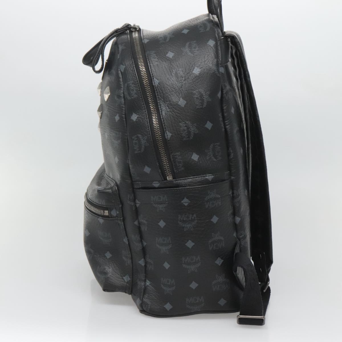 Mcm Black Canvas Stark Visetos