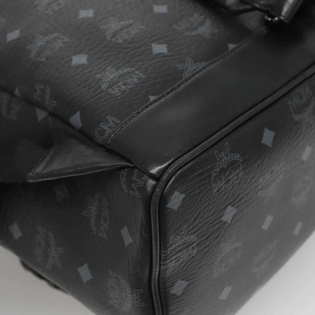 Mcm Black Canvas Stark Visetos