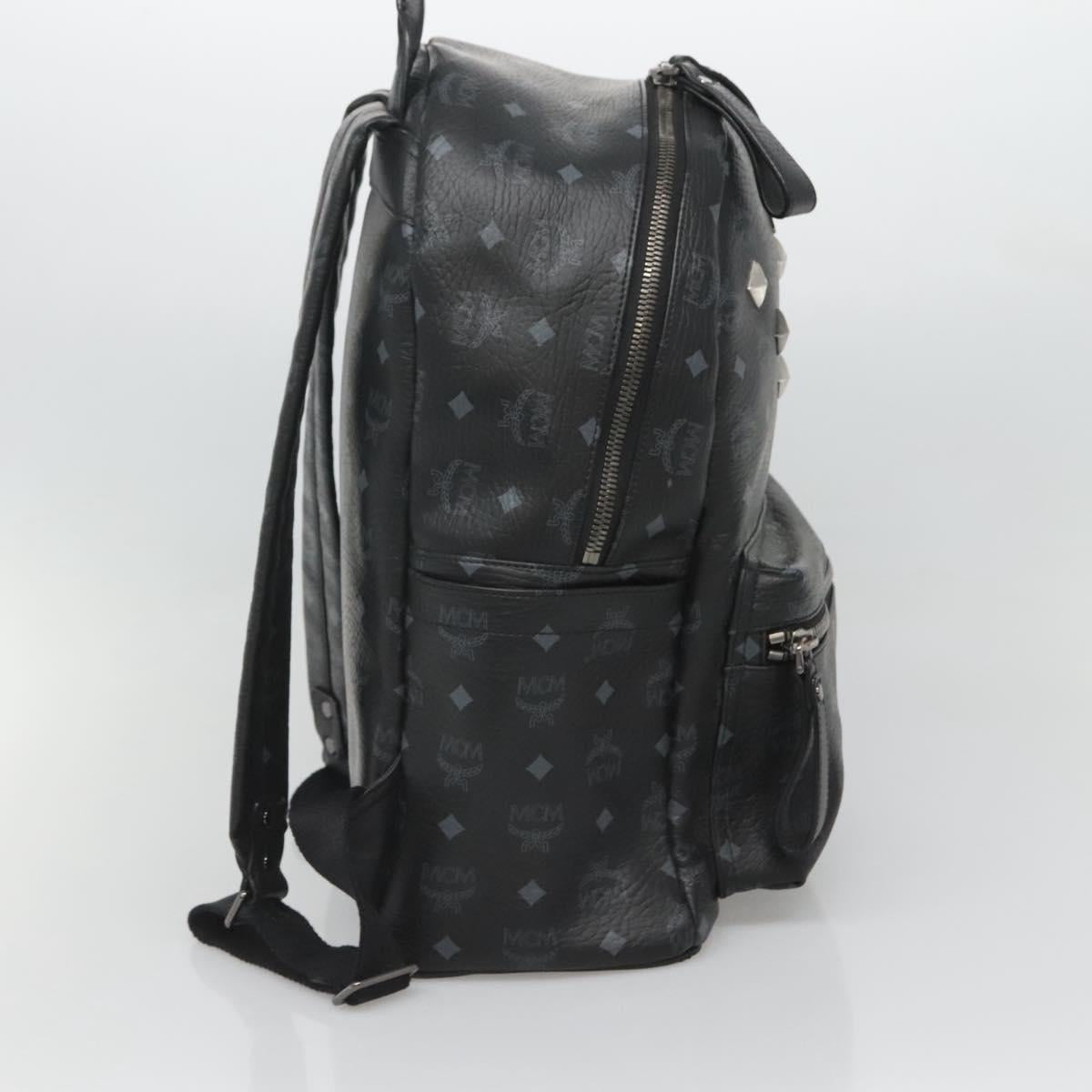 Mcm Black Canvas Stark Visetos