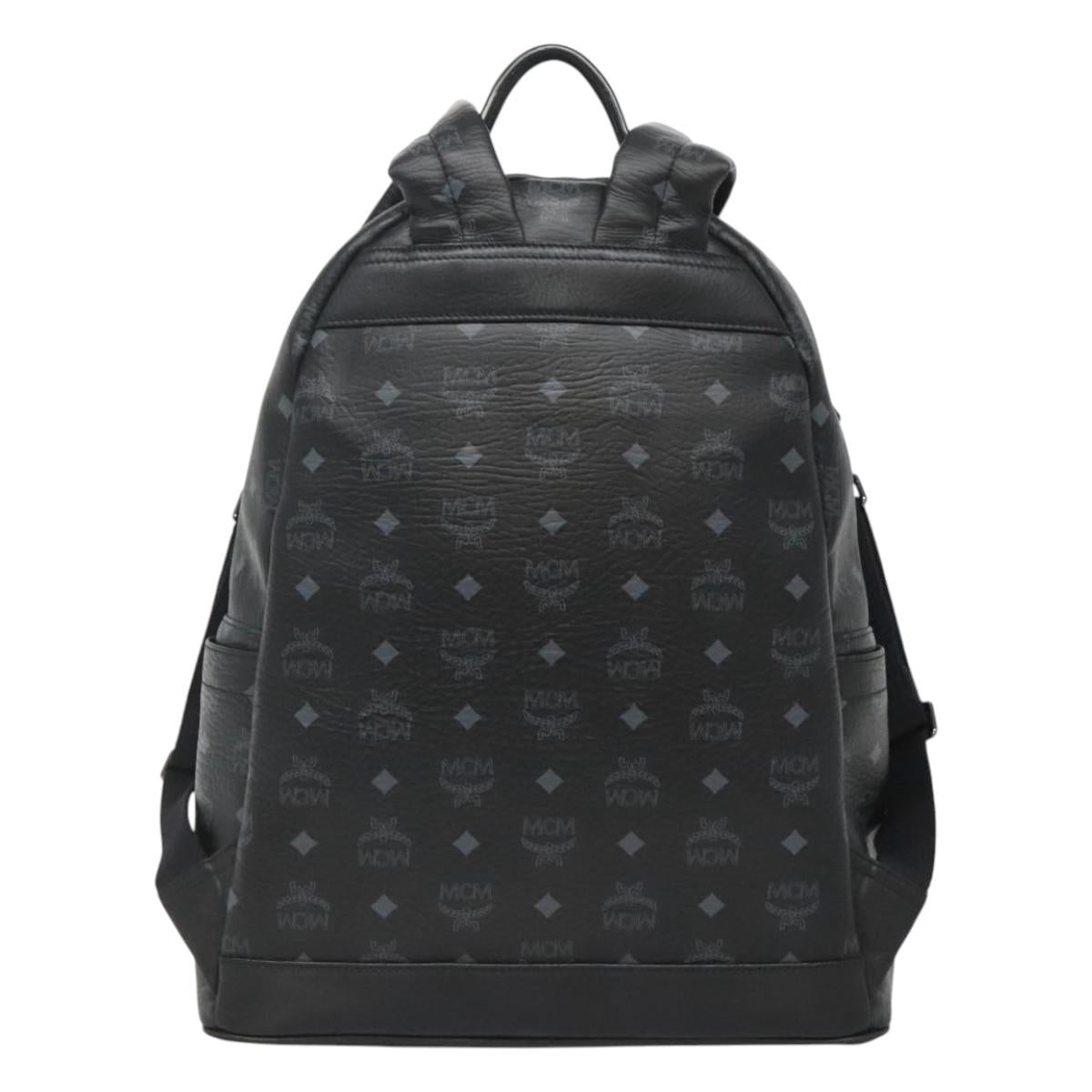 Mcm Black Canvas Stark Visetos