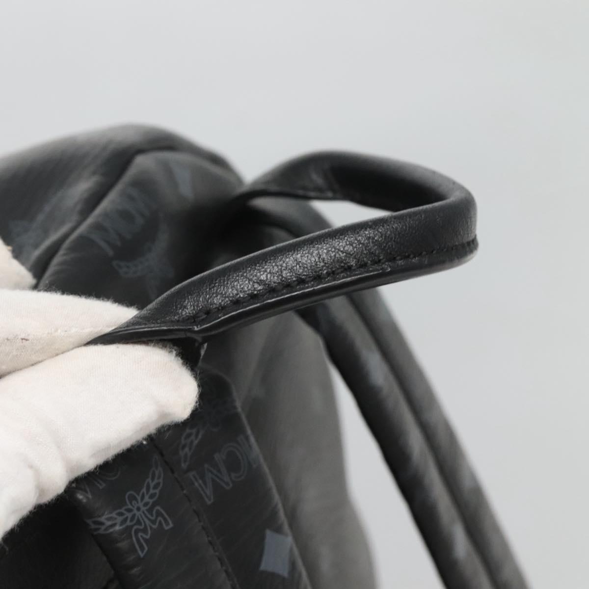 Mcm Black Canvas Stark Visetos